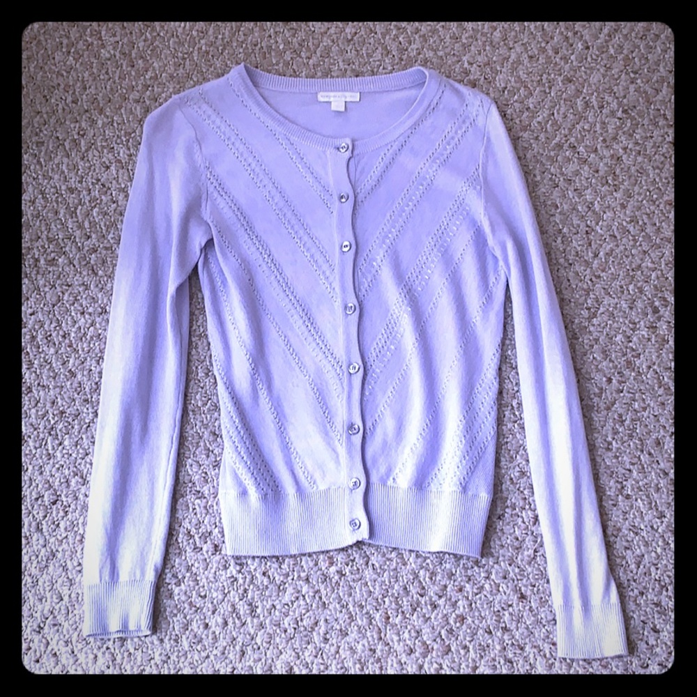 NY & Co Lavender Sweater, Size XS